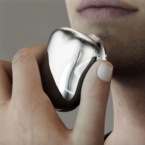 Mini Shaver 3 Blades Portable Electric Shaver Type-c Fast Charging Pocket Razor