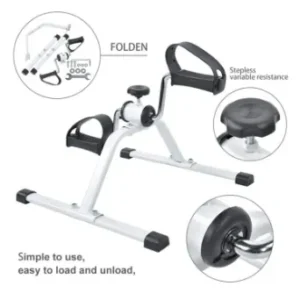 Pedal Exerciser for Seniors Desk Bike Cycle is a compact fitness tool designed for low-impact workouts.