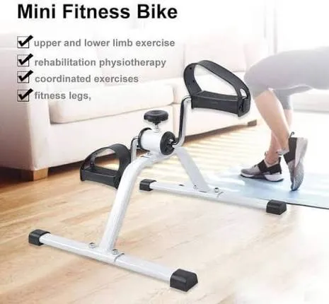 Pedal Exerciser for Seniors Desk Bike Cycle is a compact fitness tool designed for low-impact workouts.