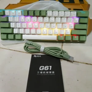 EWEADN G61 Wireless Rgb Keyboard Bluetooth/2.4G/USB Wired 60%