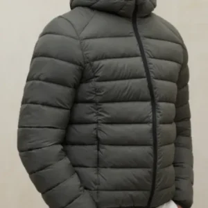 Men’s Puffer Jacket with Hood | Warm Winter Jacket