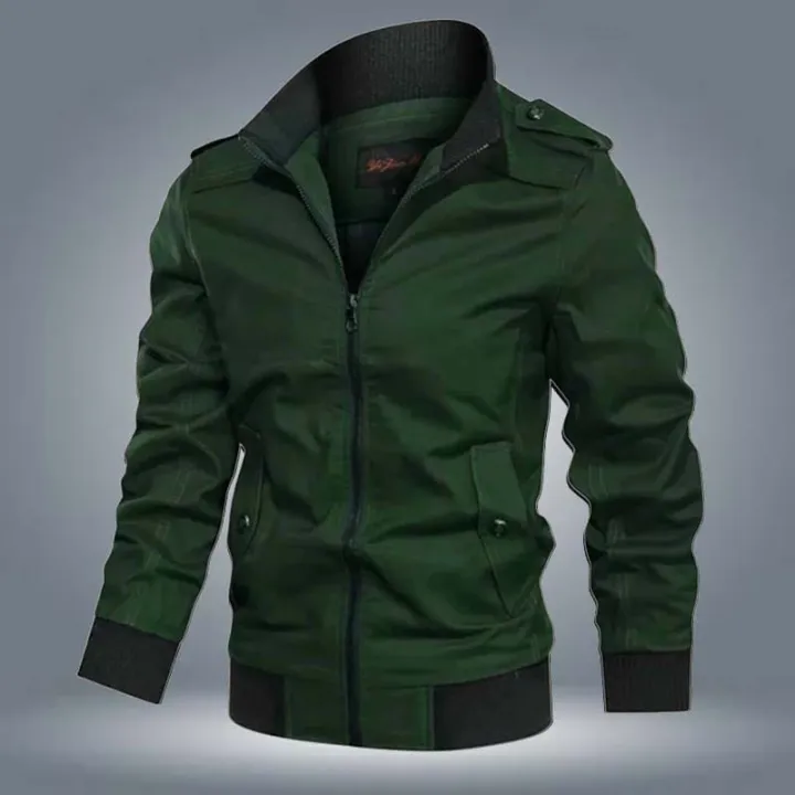 A&S Moto Winter Jacket for Men – Premium Fleece Warm Bomber Coat | Flap Style Zipper Jacket 2026